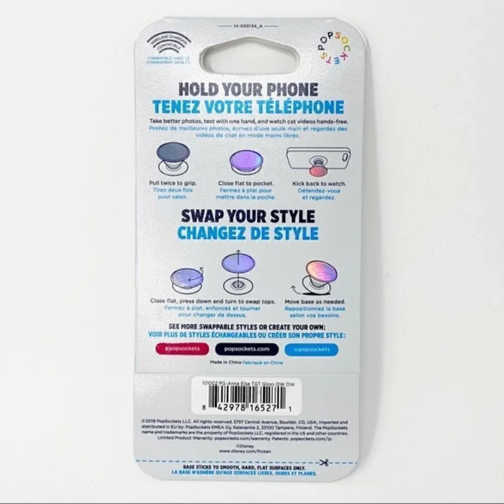 Popsocket PopGrip Elsa & Anna Forrest Disney’s Frozen 2 Cell Phone Grip New NWT